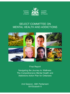 SELECT COMMITTEE ON MENTAL HEALTH AND …