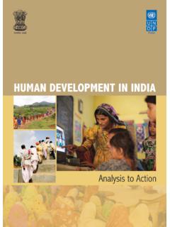 Human Development in India - Planning Commission