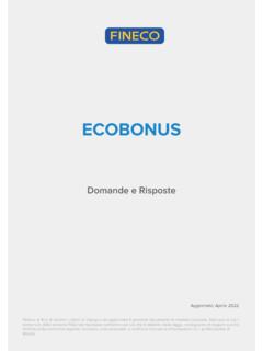 ECOBONUS - FinecoBank
