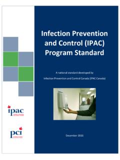 Infection Prevention and Control (IPAC)