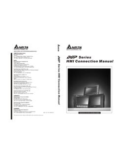 Series HMI Connection Manual - deltaww.com