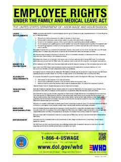 Employee Rights Under the Family and Medical Leave Act
