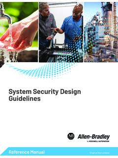 System Security Design Guidelines - Rockwell Automation