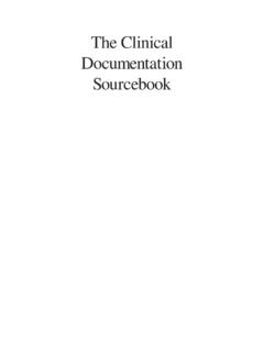 The Clinical Documentation Sourcebook - Wiley