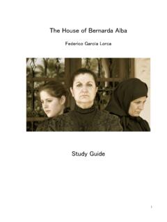 The House of Bernarda Alba - The Classic Theatre of San ...