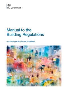 Manual to the Building Regulations - GOV.UK