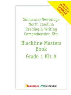 Blackline Masters Book Grade 1 Kit A - newbridgeonline.com