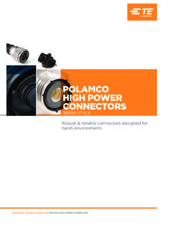 POLAMCO HIGH POWER CONNECTORS