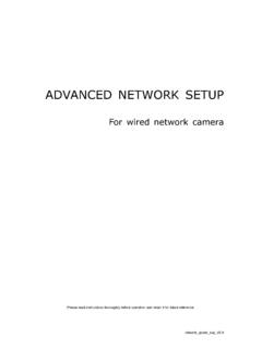 ADVANCED NETWORK SETUP - surveillance-download.com
