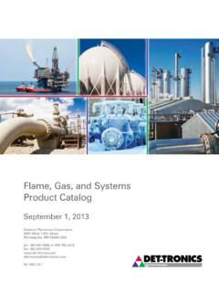 Flame, Gas, and Systems Product Catalog - grpeters.com