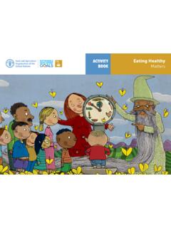 Activity Book - Eating healthy matters