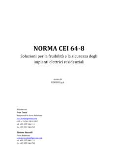 NORMA CEI 64-8 - pro.gewiss.com