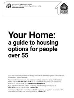 Your Home: a guide to housing options for people over 55