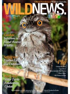 Official Newsletter of Wildcare Australia. wildnews.