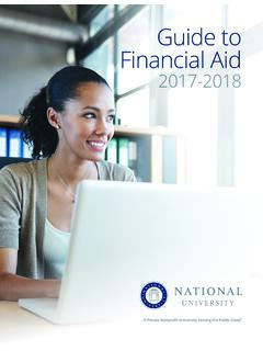 Guide to Financial Aid - National University