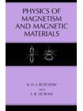 Physics of Magnetism