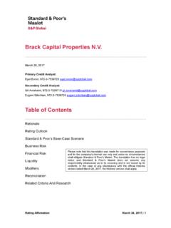Brack Capital Properties N.V.