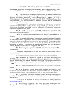 INSTRU&#199;&#213;ES GERAIS DE TRANSMISS&#195;O – JANEIRO 2012