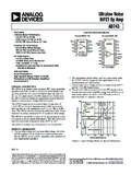 AD743 Ultralow Noise BiFET Op Amp Data Sheet …