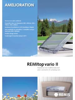 REMItop vario II - www.remis.de: Home
