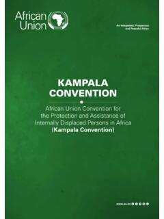 KAMPALA CONVENTION - African Union