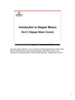 Introduction to Stepper Motors - Microchip …
