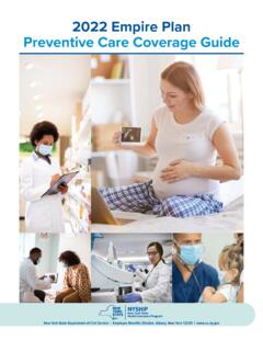 2022 Empire Plan Preventive Care Coverage Guide