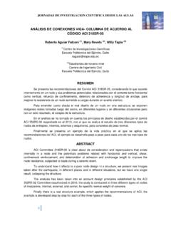 AN&#193;LISIS DE CONEXIONES VIGA- COLUMNA DE ... - ia.espe.edu.ec