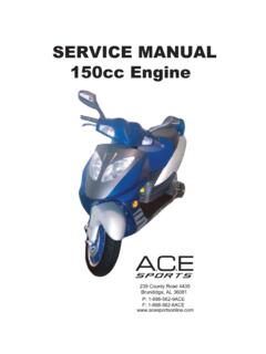 SERVICE MANUAL 150cc Engine - 49ccScoot.Com