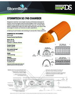 STORMTECH SC-740 CHAMBER