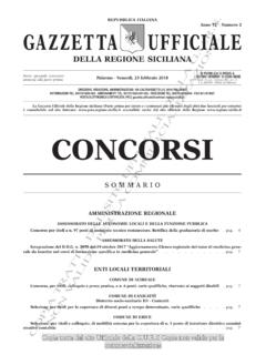 DELLA REGIONE SICILIANA