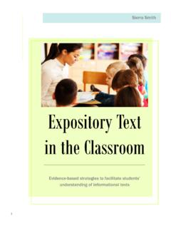 Expository Text - University of Western Ontario