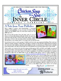 the C NNER IRCLE - files.chickensoup.com