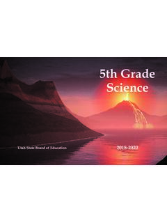 5th Grade Science - Utah Education Network