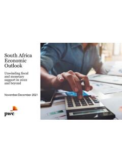 South Africa Economic Outlook - pwc.co.za