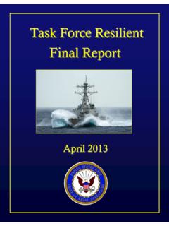 TASK FORCE RESILIENT FINAL REPORT - United …