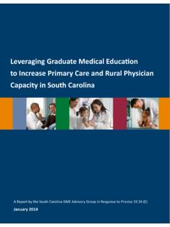 Leveraging Graduate Medical Education to Increase …