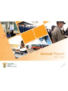 Annual Report - Department of Home Affairs