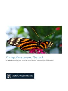 Change Management Playbook - Wa