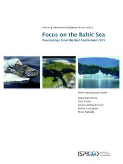 Focus on the Baltic Sea - Kiel Seapower Series