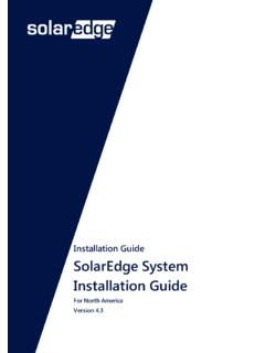 Three Phase System Installation Guide - SolarEdge