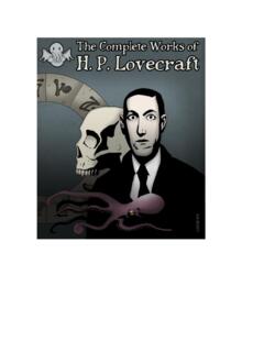 The Complete Works of H.P. Lovecraft - Arkham Archivist