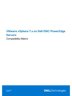 VMware vSphere 7.x on Dell EMC PowerEdge Servers ...