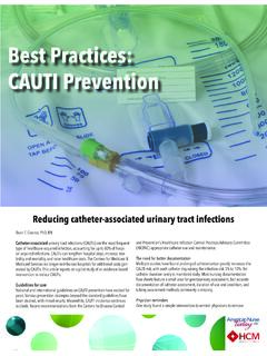 Best Practices: CAUTI Prevention - American Nurse