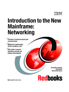 Introduction to the New Mainframe: Networking