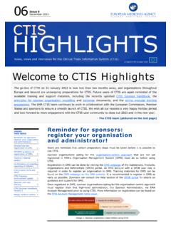 CTIS Highlights - December 2021