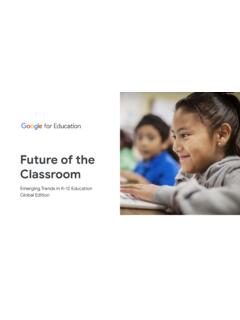Future of the Classroom Emerging Trends in K12 Education