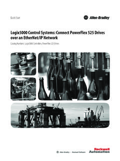 Logix5000 Control Systems:Connecting PowerFlex 525 Drives ...