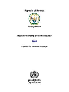 Republic of Rwanda - WHO | World Health …