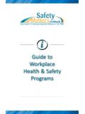 Guide to Workplace Health &amp; Safety Programs